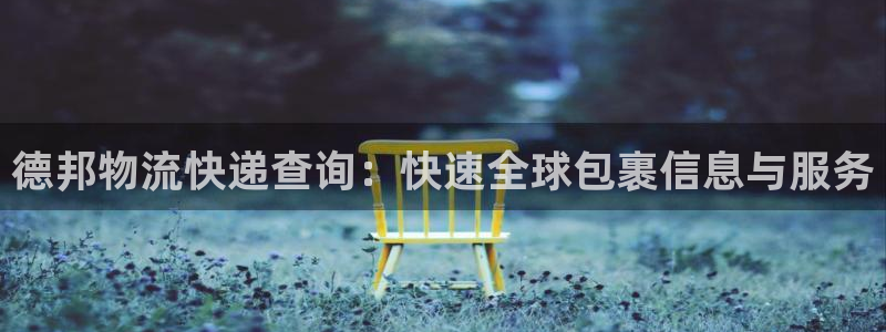 多多28电子：德邦物流快递查询：快速
